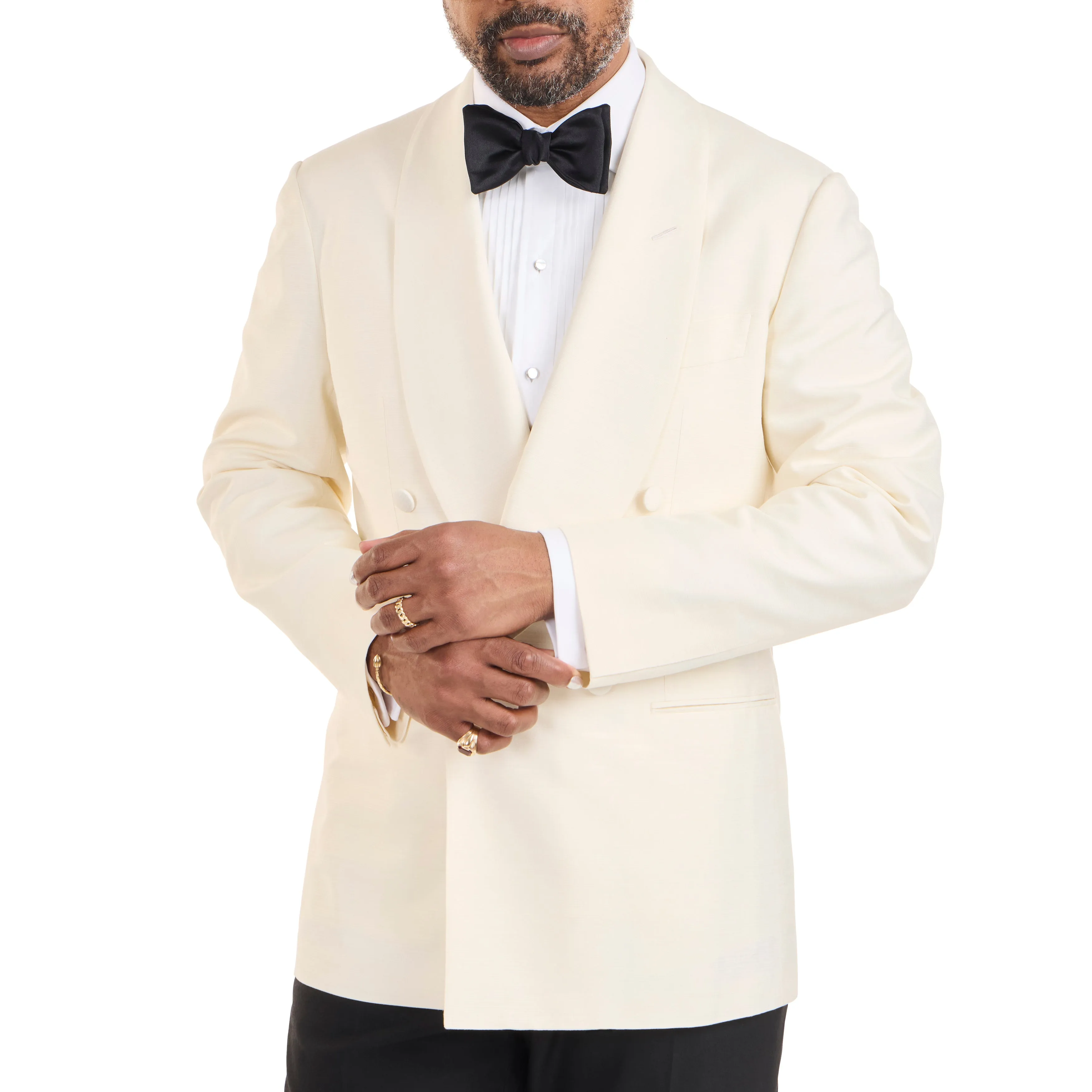 Dupioni Silk Shawl Collar Model 103 Dinner Jacket