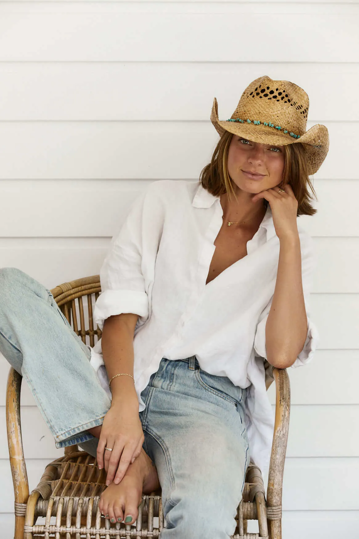Durango Turquoise Western Hat