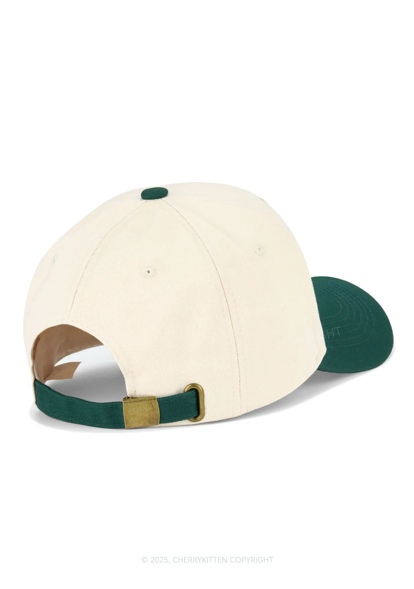 Embroidered Support Gay Rights Pride Y2K Color Block Baseball Cap Cherrykitten