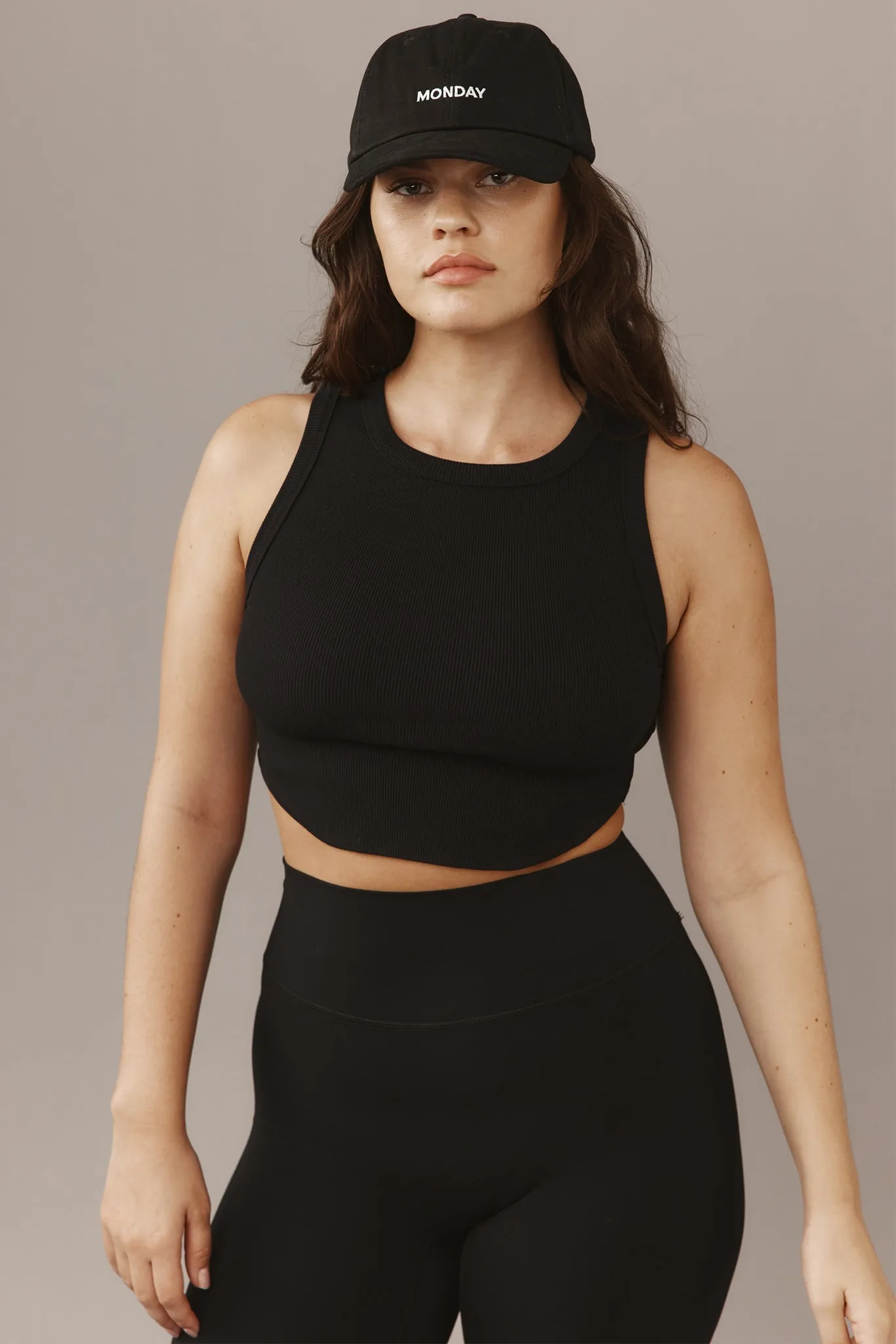 Everglades Tank - Black Thick Rib