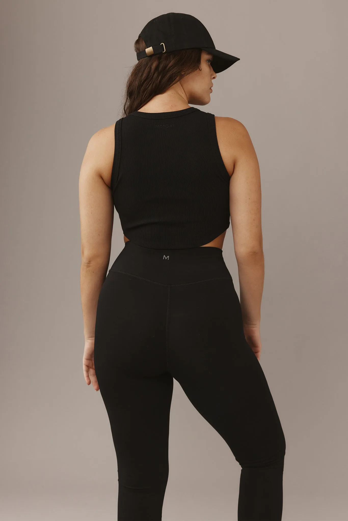 Everglades Tank - Black Thick Rib