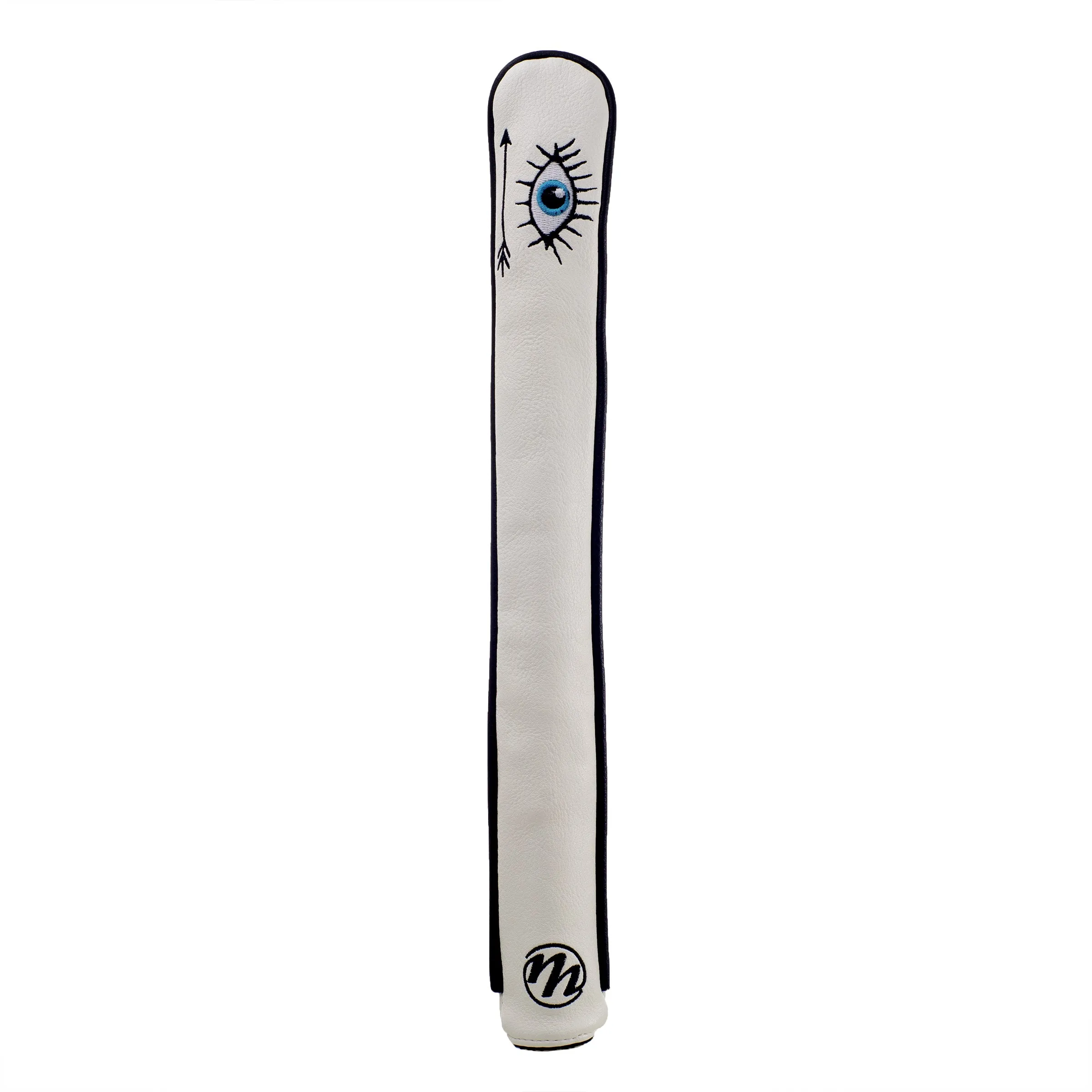Eye and Arrow Alignment Stick Cover, White