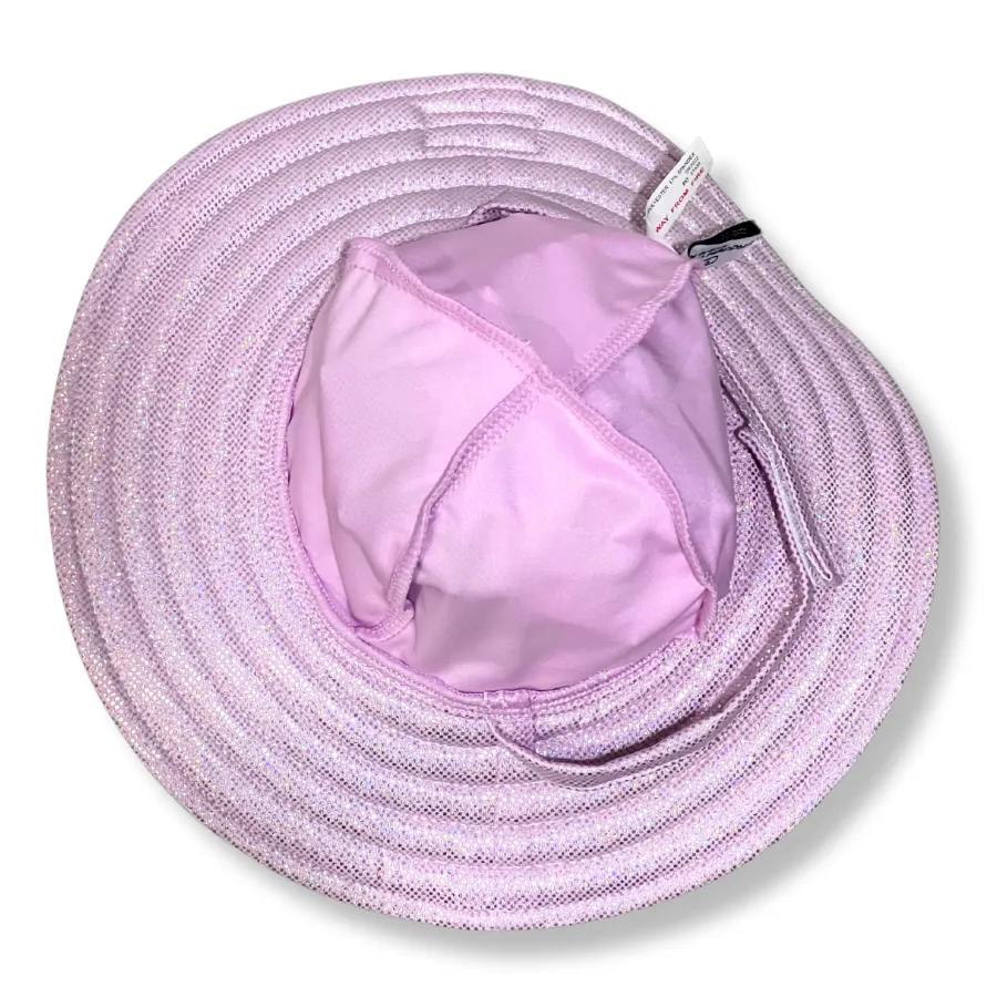 Flap Happy Upf 50  Summer Splash Swim Hat SUSD - Sparkling Sunset Pink