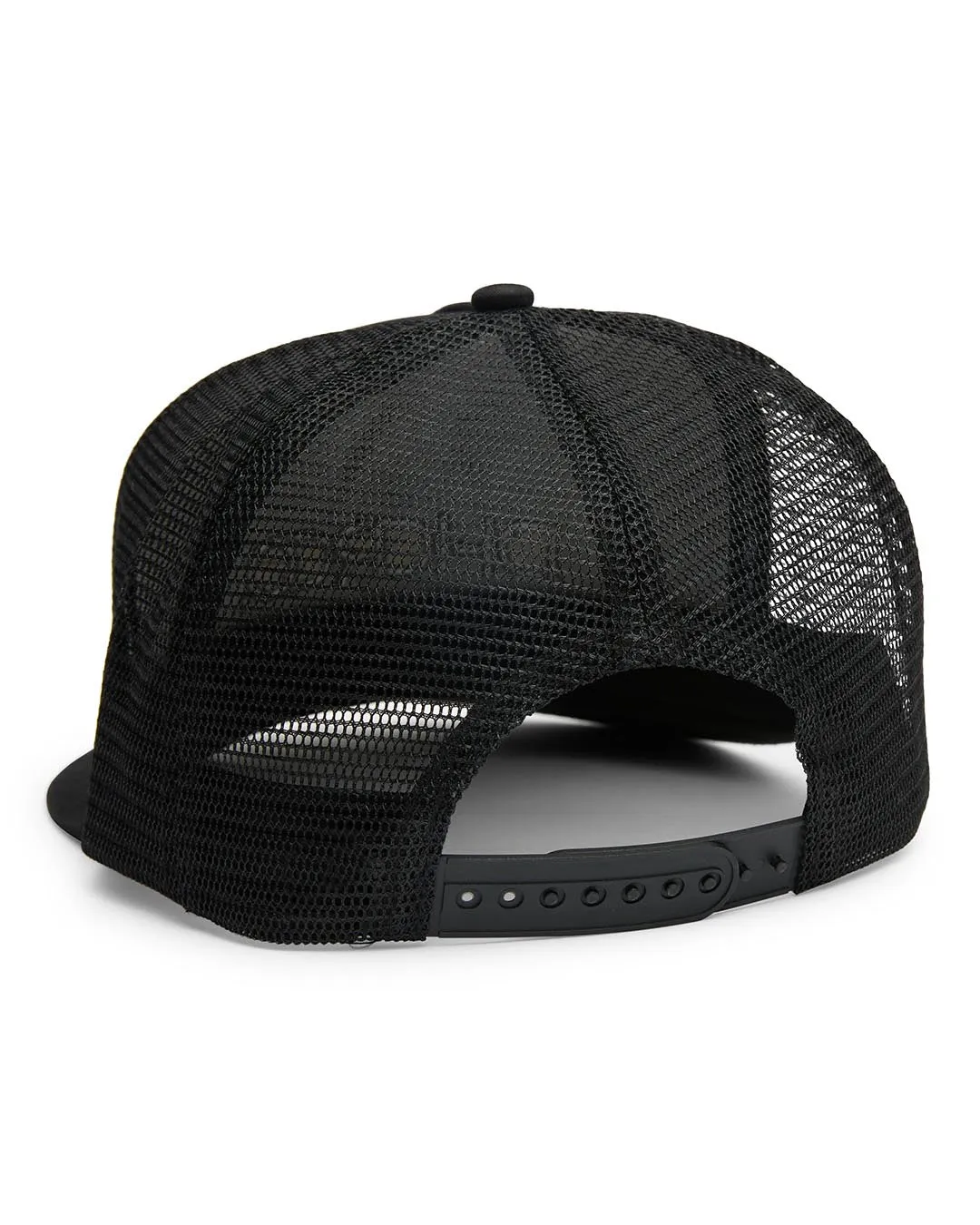 Flat Brim Trucker | Black