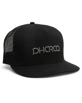 Flat Brim Trucker | Black