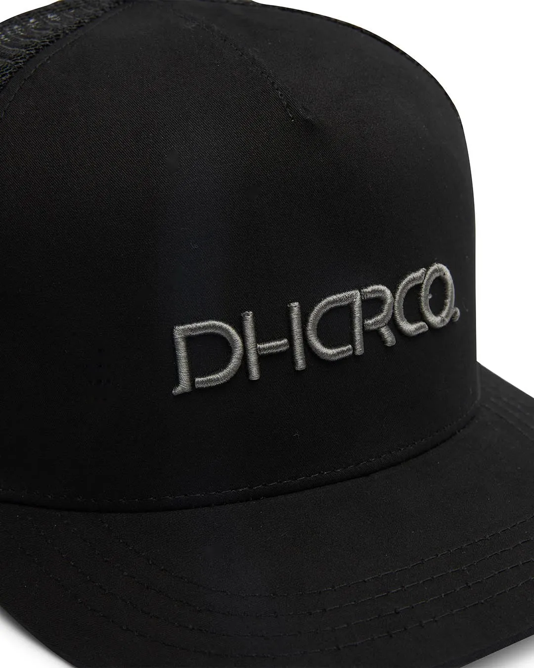 Flat Brim Trucker | Black