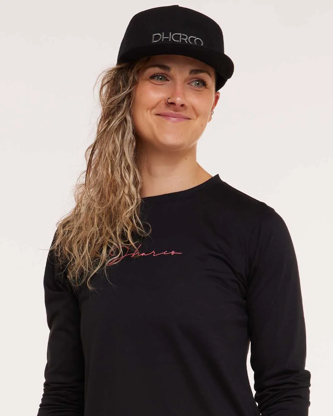 Flat Brim Trucker | Black