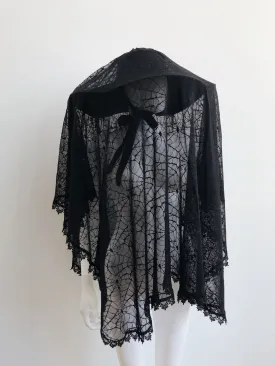 Good Mourning Spiderweb Lace Veil