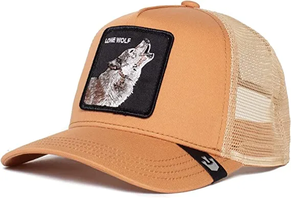Goorin Bros - Animal Trucker Cap - Lone Wolf - Mauve (yes we know it doesn't look like mauve!)