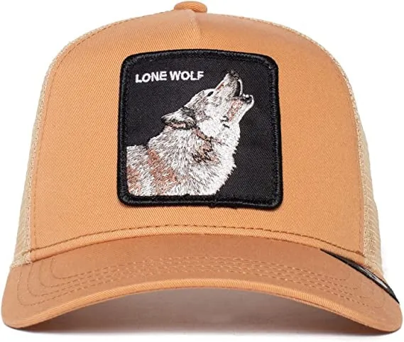 Goorin Bros - Animal Trucker Cap - Lone Wolf - Mauve (yes we know it doesn't look like mauve!)