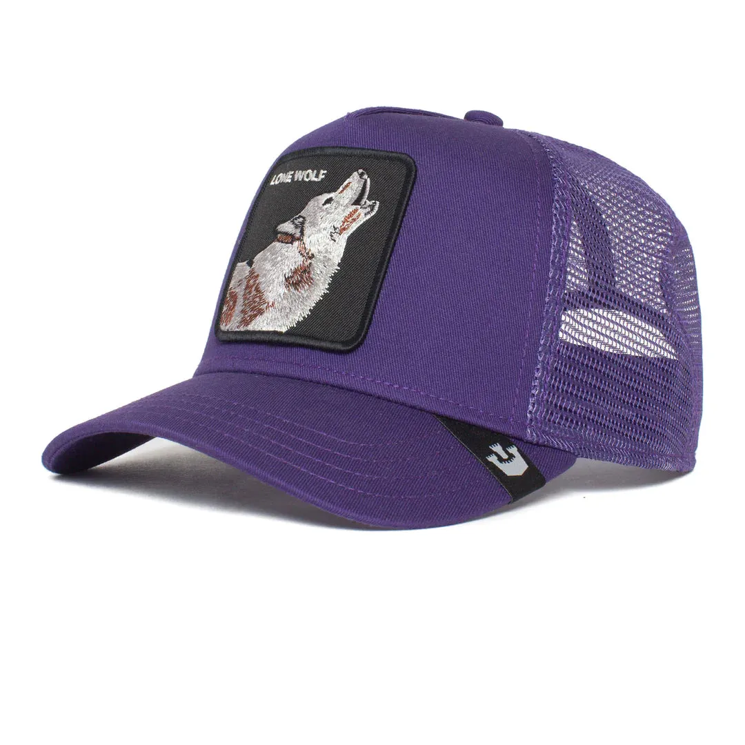 Goorin Bros - Animal Trucker Cap - Lone Wolf - Purple