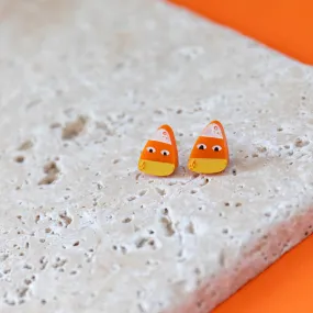 Halloween Candy Corn Earrings