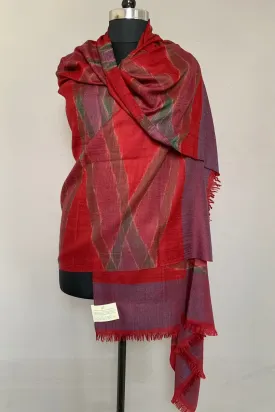 Hana Ikat Dyed Cashmere Shawl