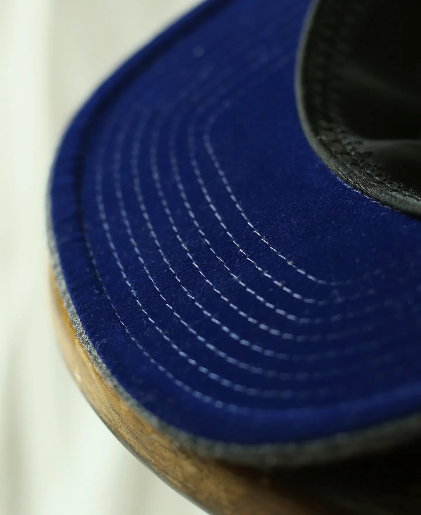 Harris Tweed Wool Herringbone&Corduroy Baseball Cap