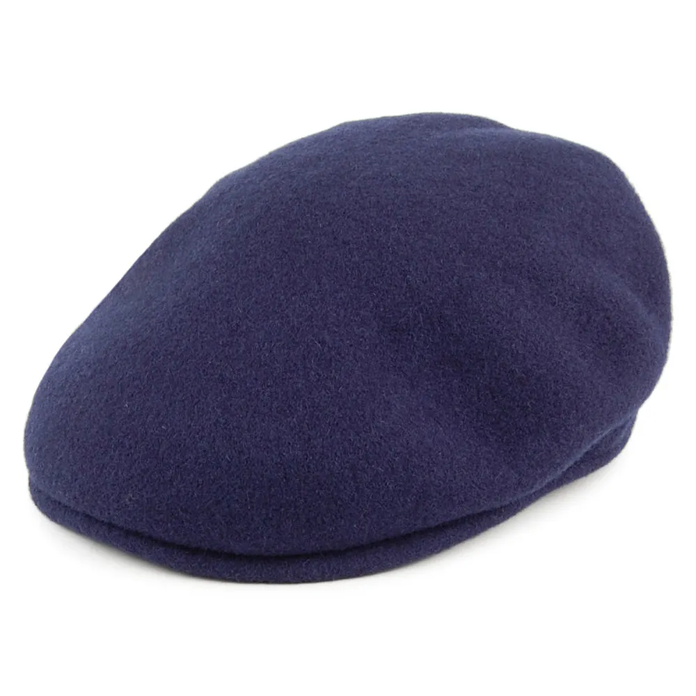Hats Classic Wool Flat Cap Navy Blue Wholesale Pack