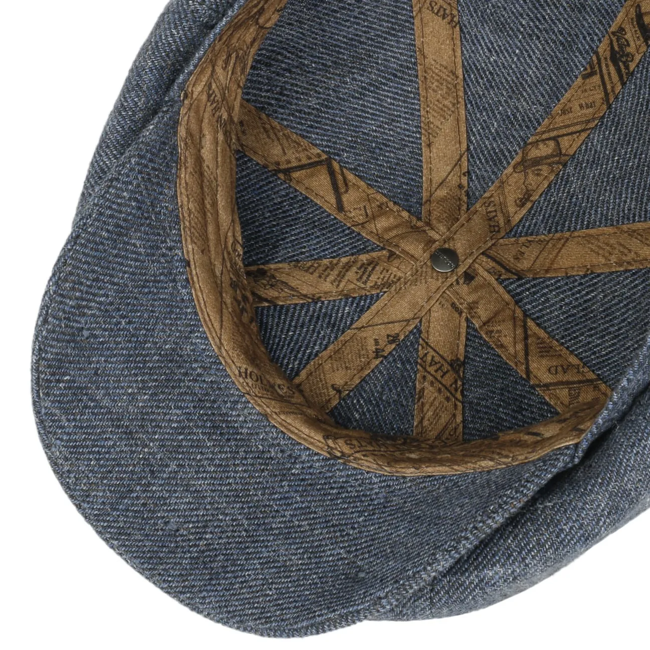 Hatteras Inspection Tag Newsboy Cap by Stetson