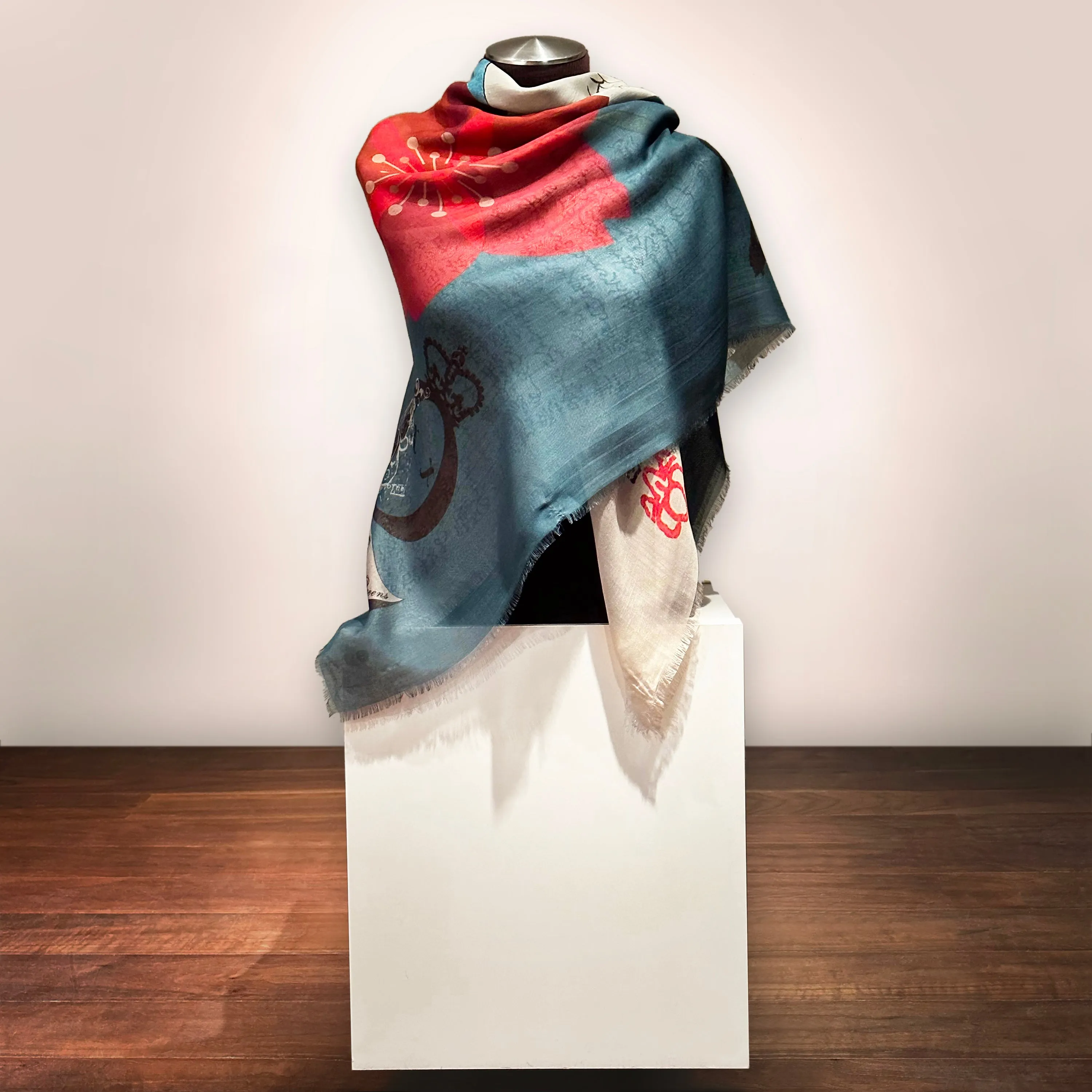 Hojo Masako Samurai Queen Silk Modal Scarf
