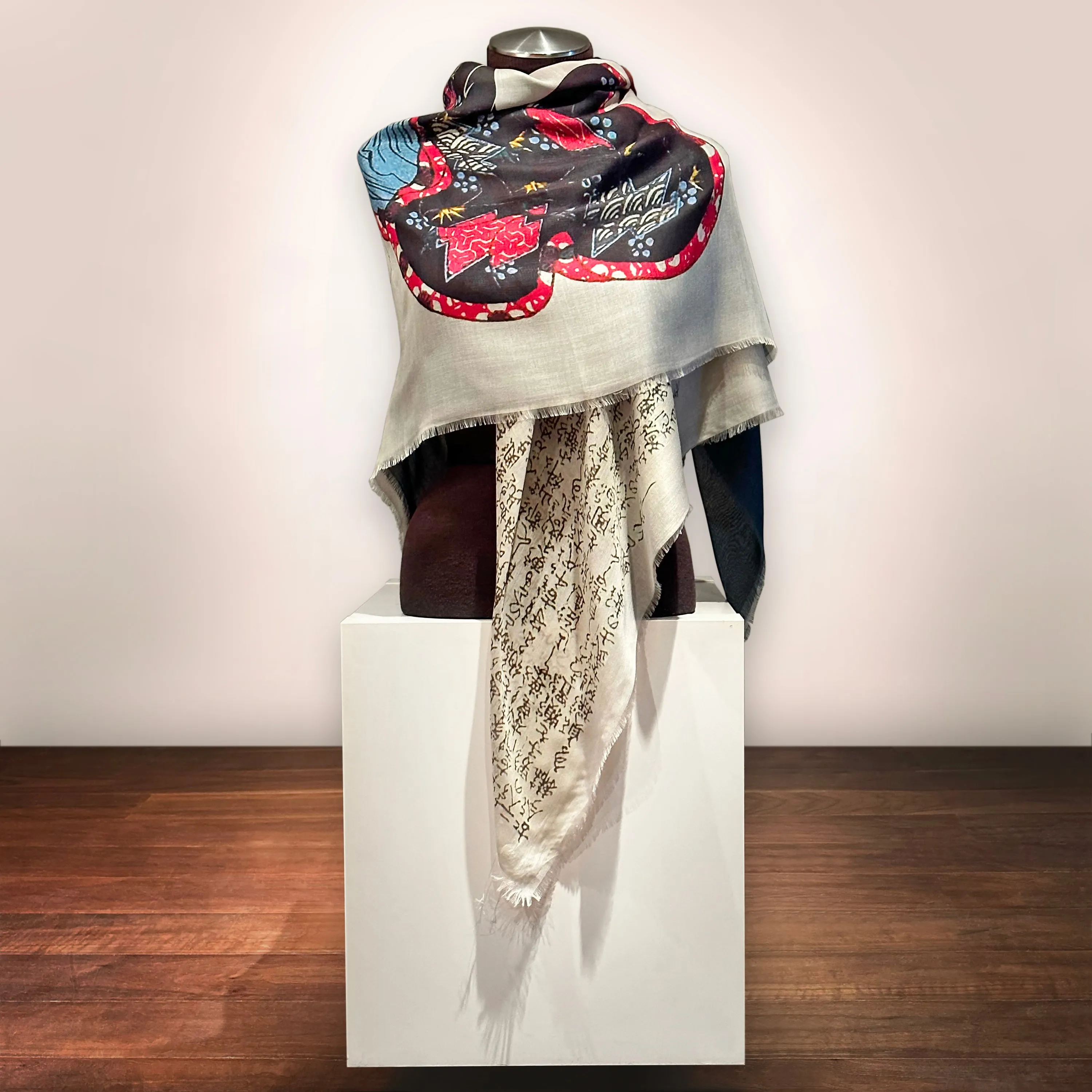 Hojo Masako Samurai Queen Silk Modal Scarf