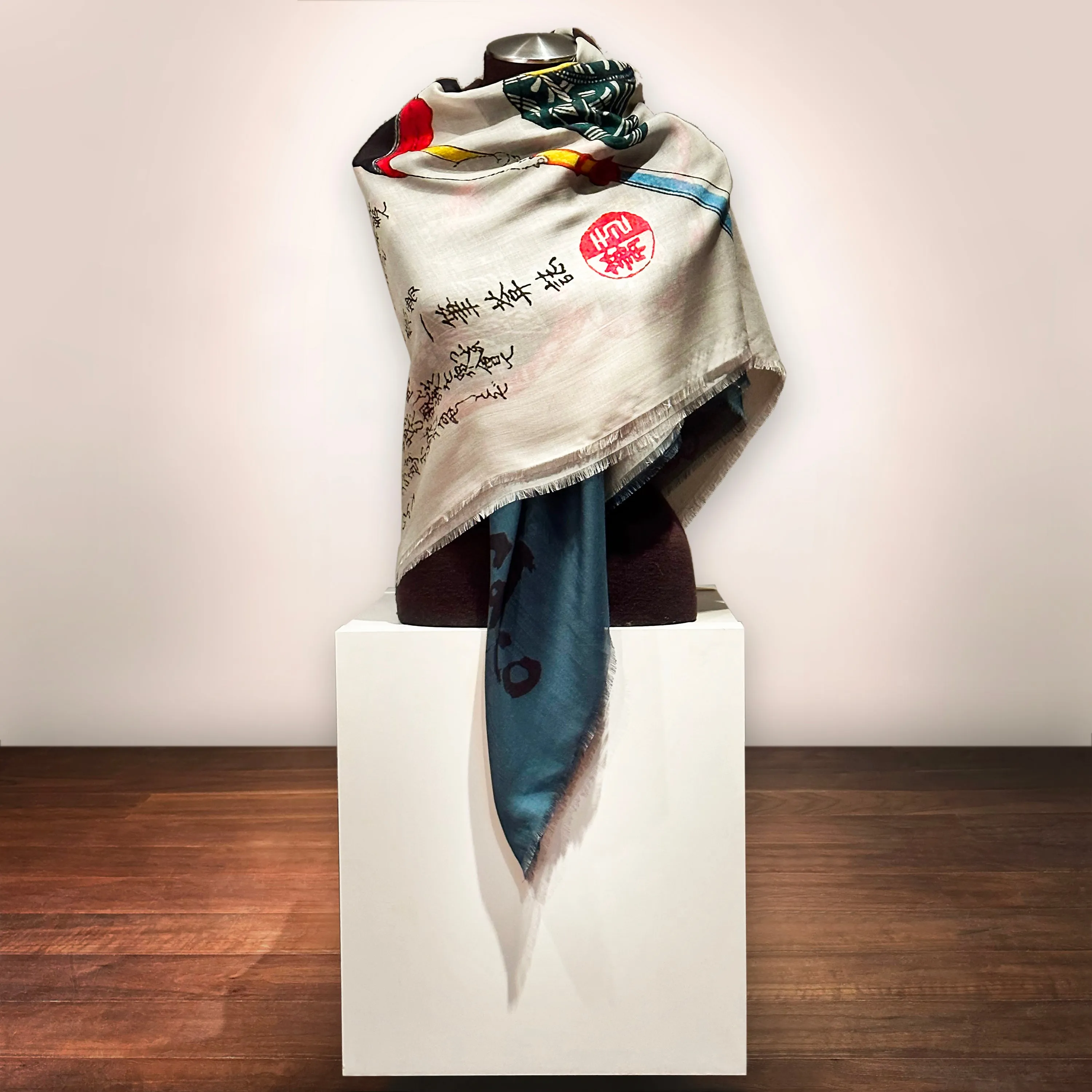 Hojo Masako Samurai Queen Silk Modal Scarf