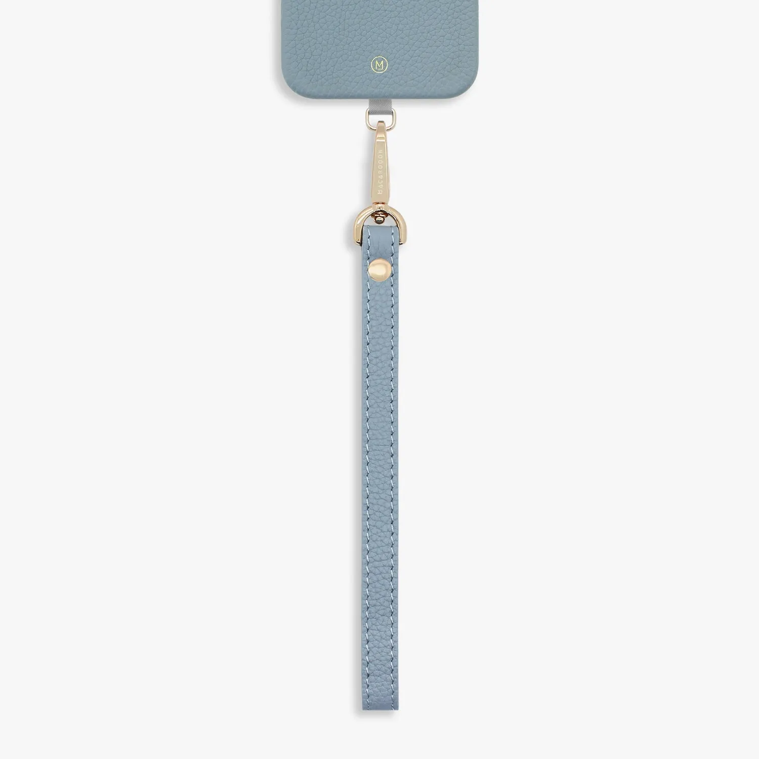 iPhone 14 Pro Leather Case with Wrist Leather Strap