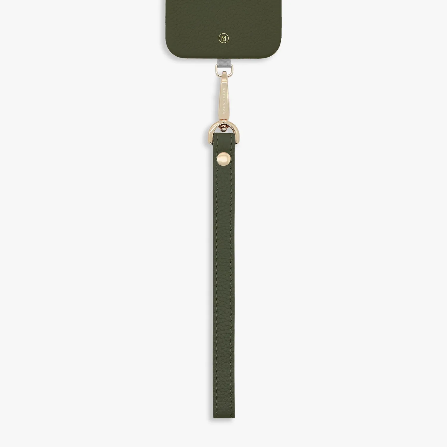 iPhone 14 Pro Leather Case with Wrist Leather Strap
