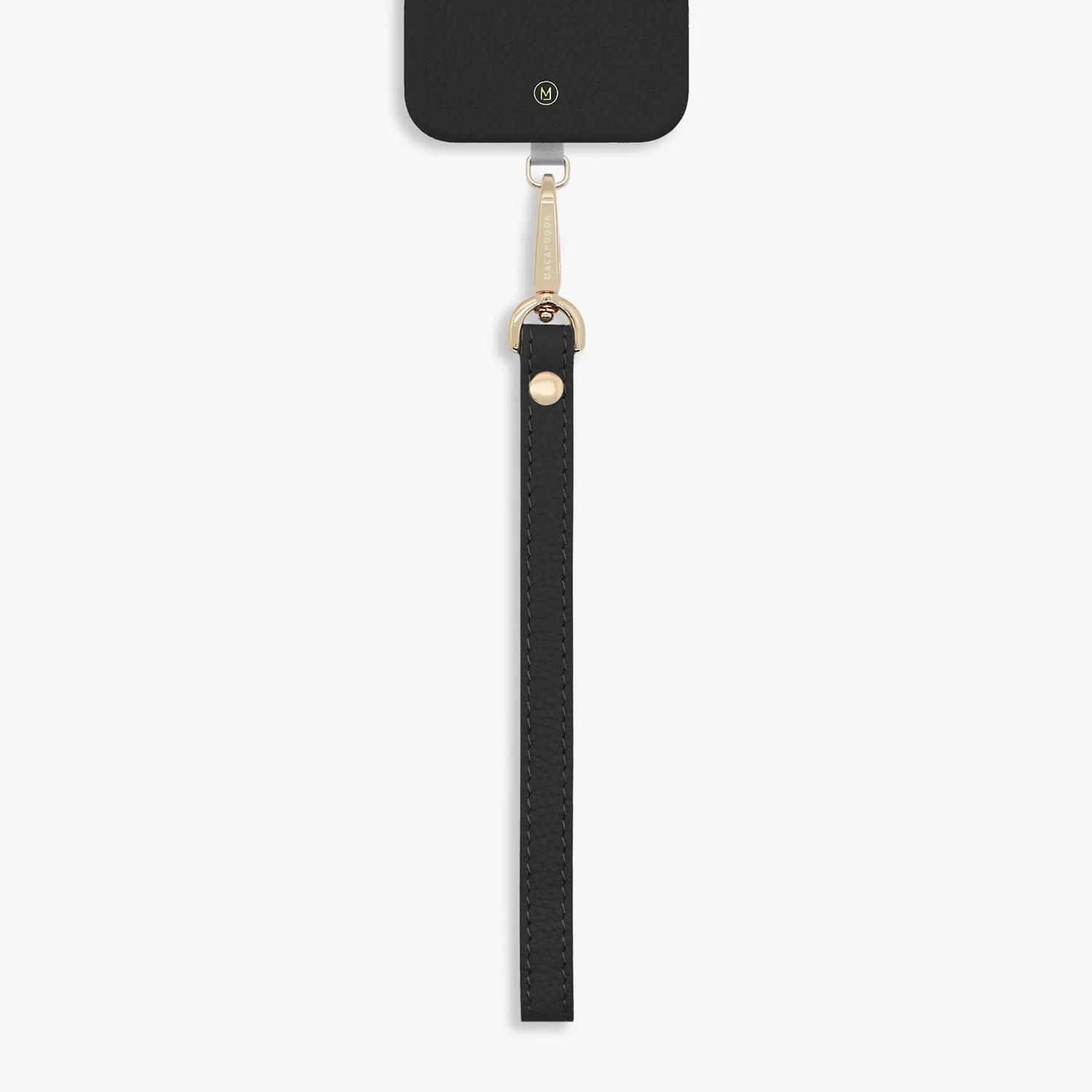 iPhone 14 Pro Leather Case with Wrist Leather Strap