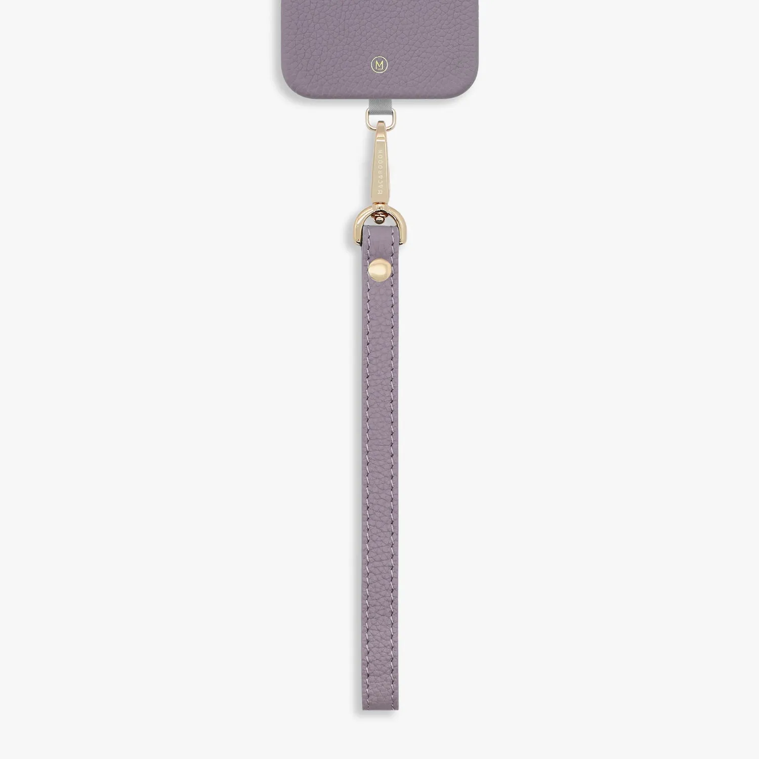 iPhone 14 Pro Leather Case with Wrist Leather Strap