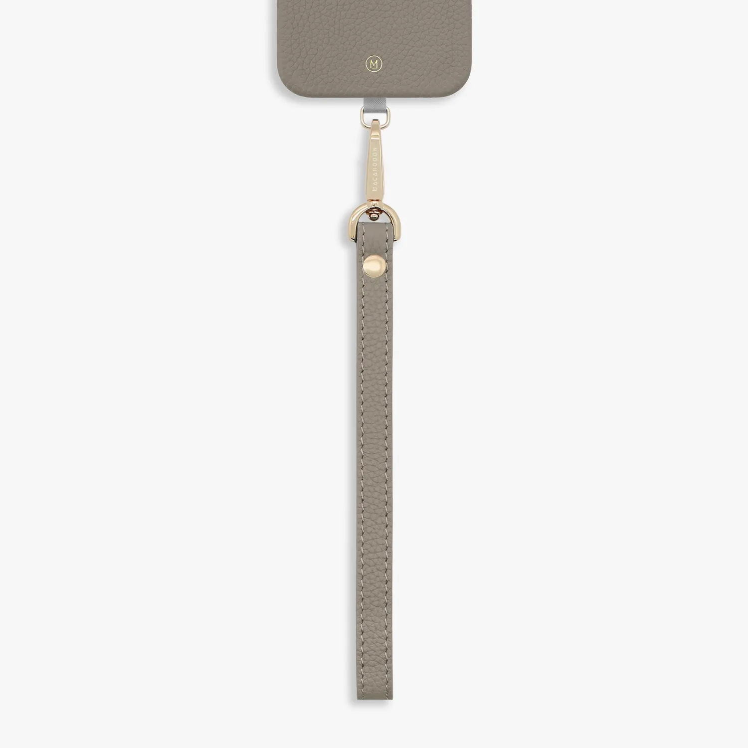 iPhone 14 Pro Leather Case with Wrist Leather Strap