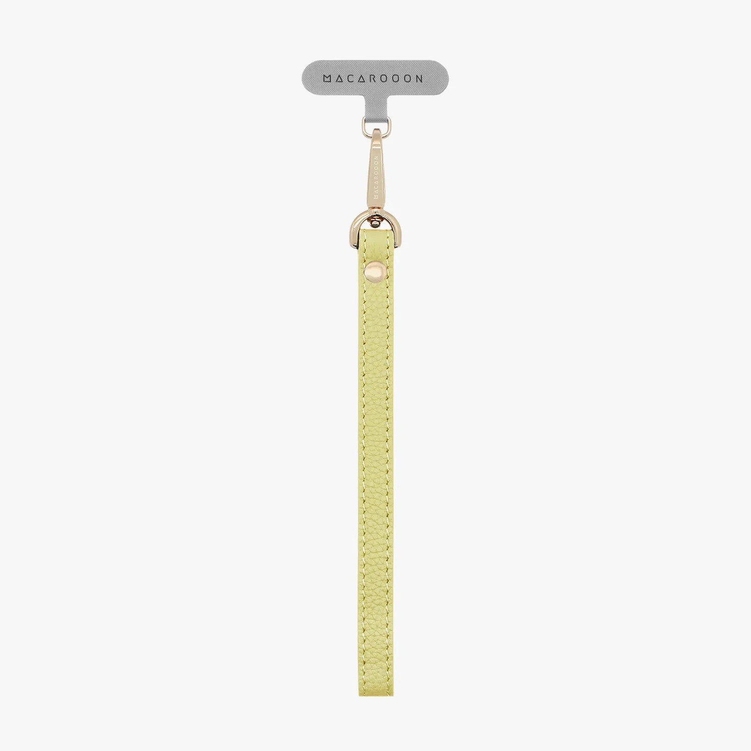 iPhone 16 Clear Case with Wrist Leather Strap