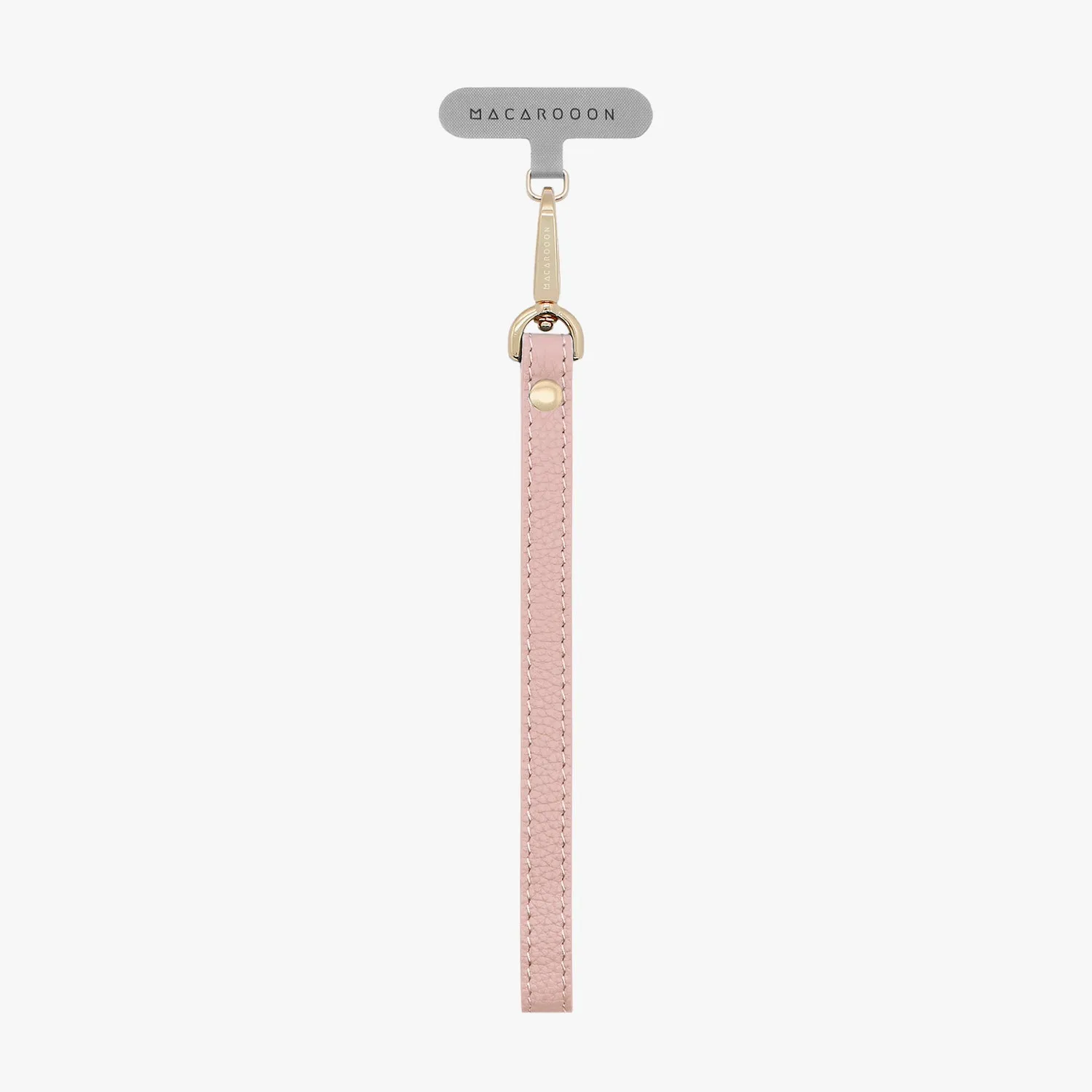 iPhone 16 Clear Case with Wrist Leather Strap