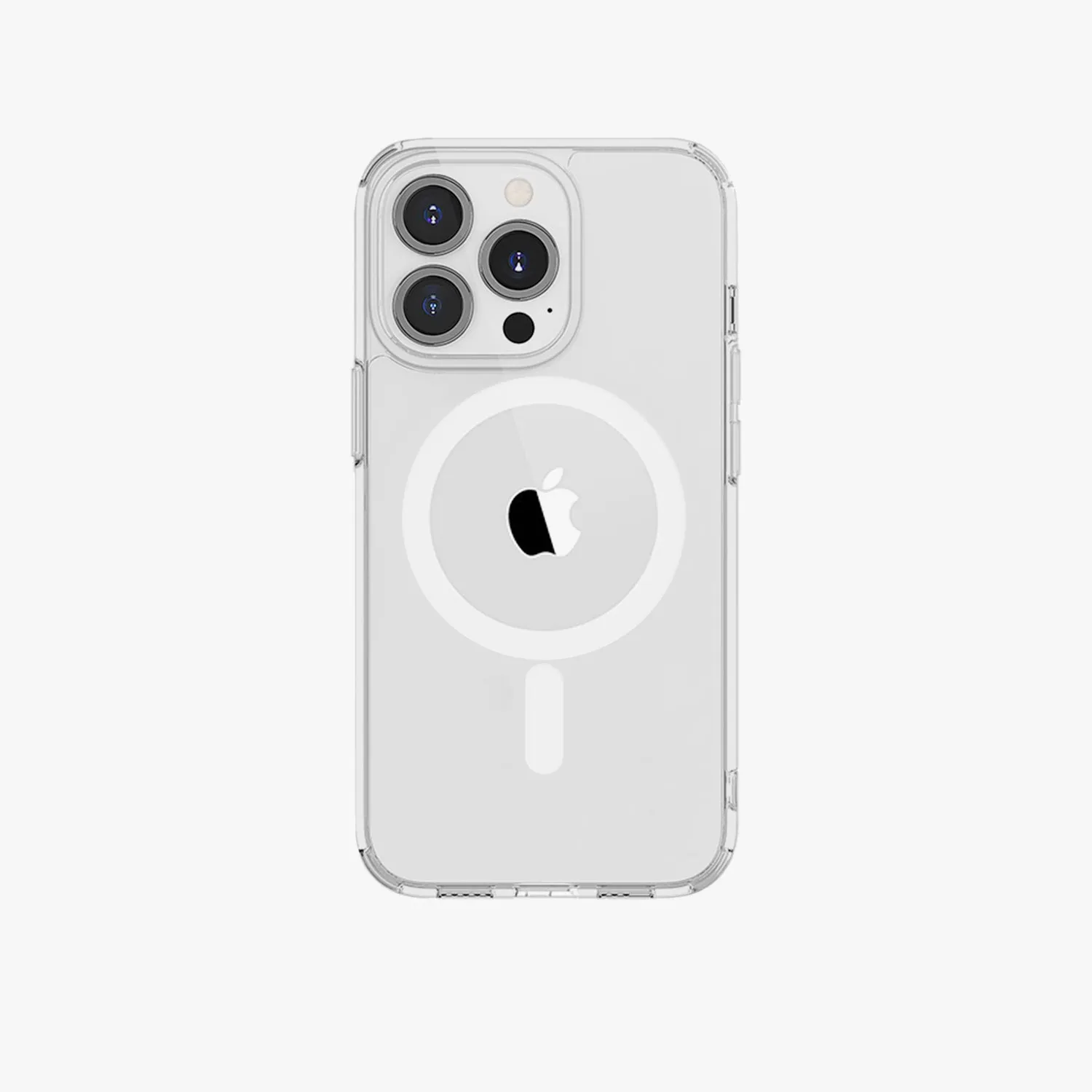 iPhone 16 Clear Case with Wrist Leather Strap