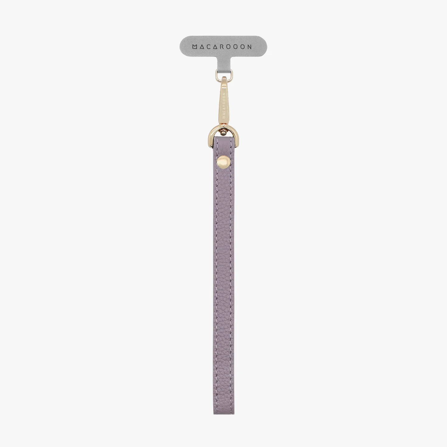 iPhone 16 Clear Case with Wrist Leather Strap