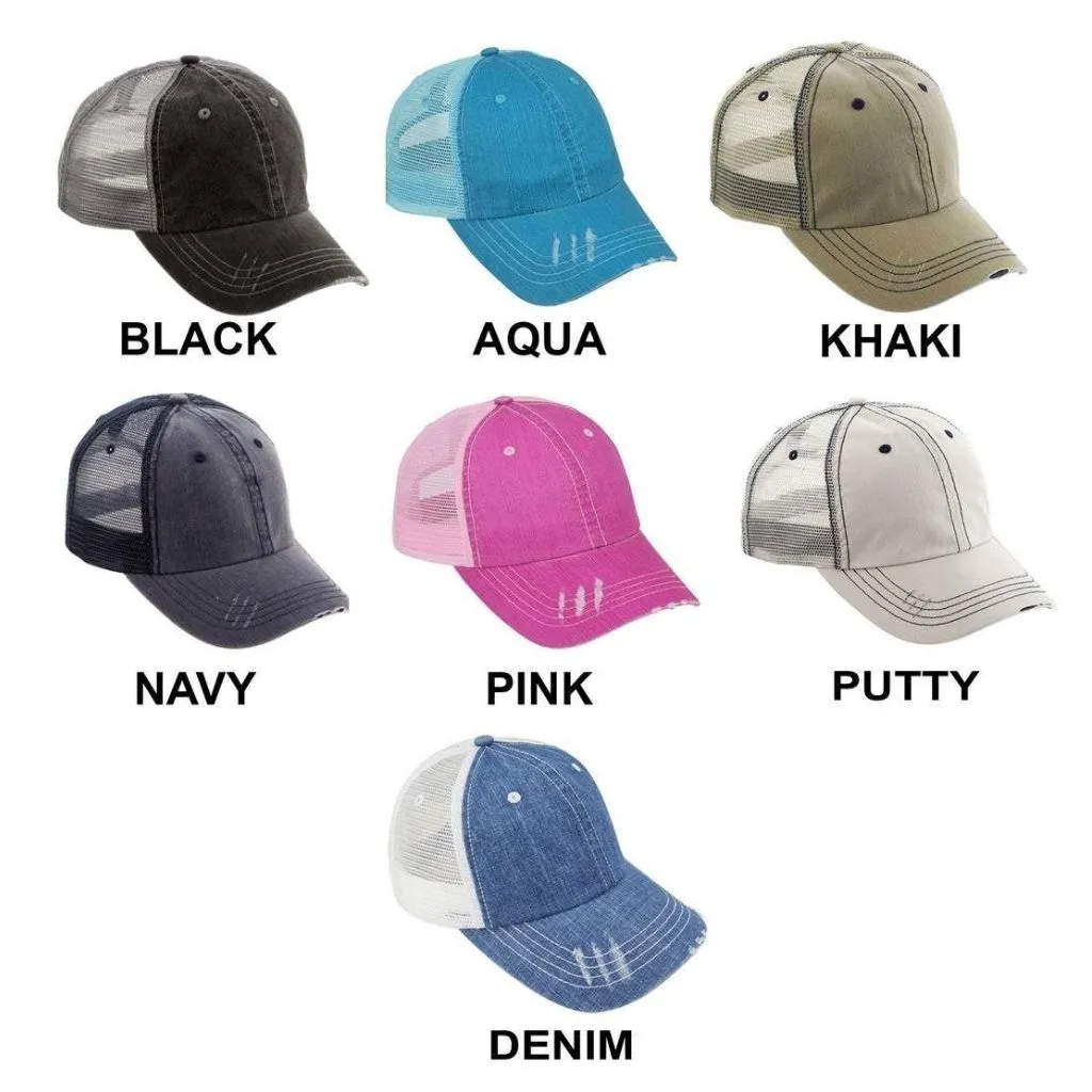 It's My Birthday Washed Trucker Hat