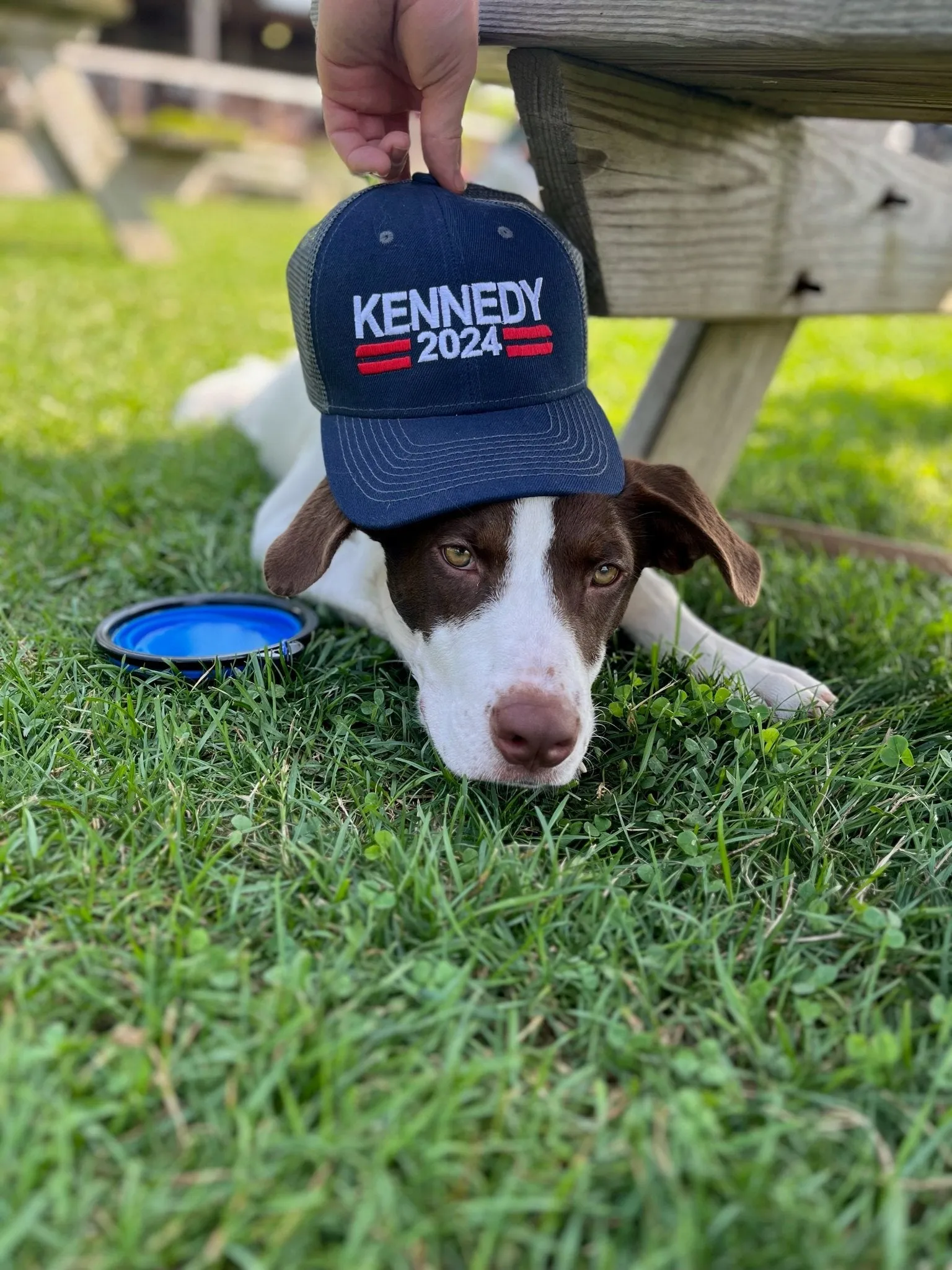 Kennedy Classic Embroidered Trucker Hat