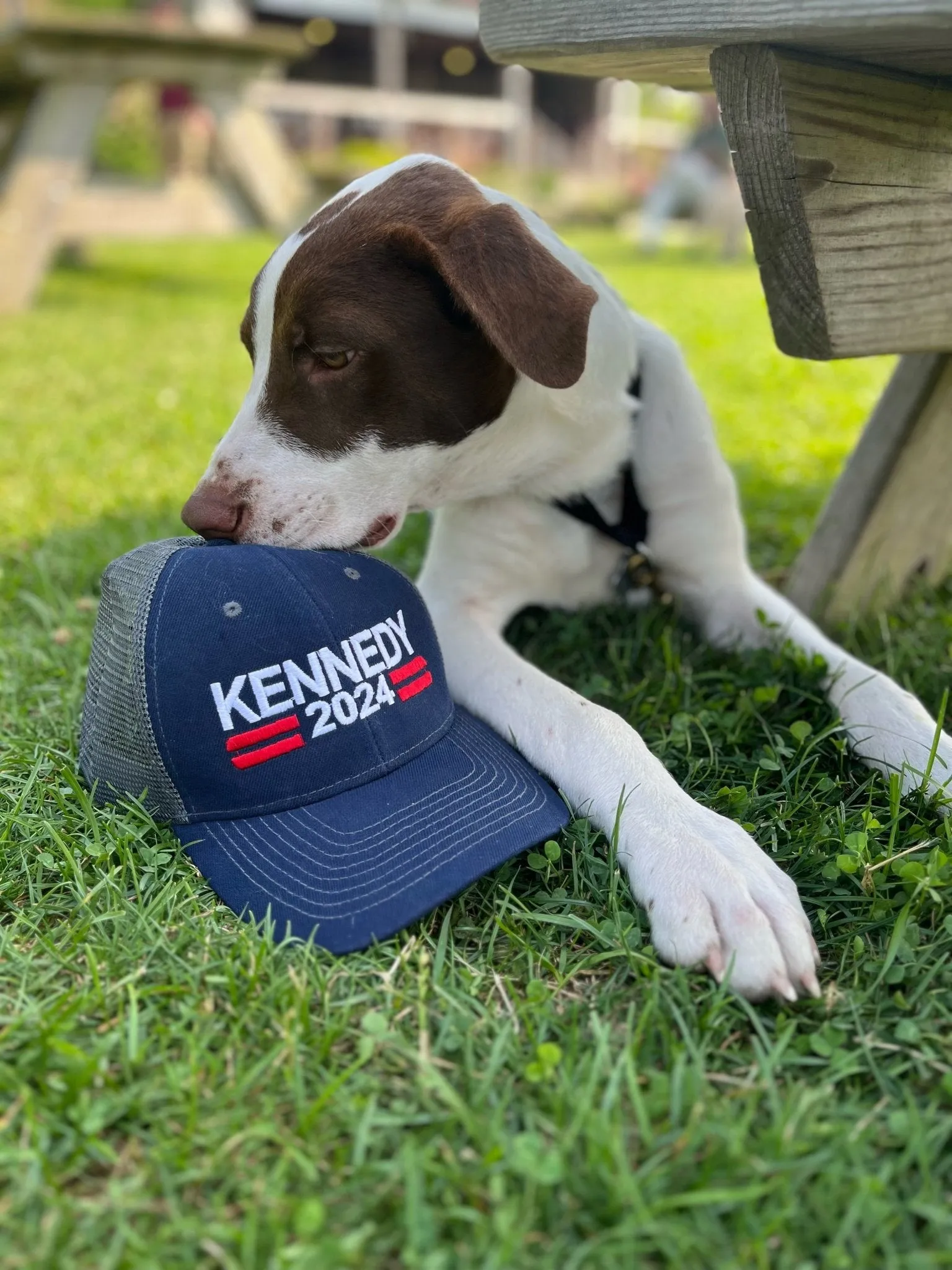 Kennedy Classic Embroidered Trucker Hat