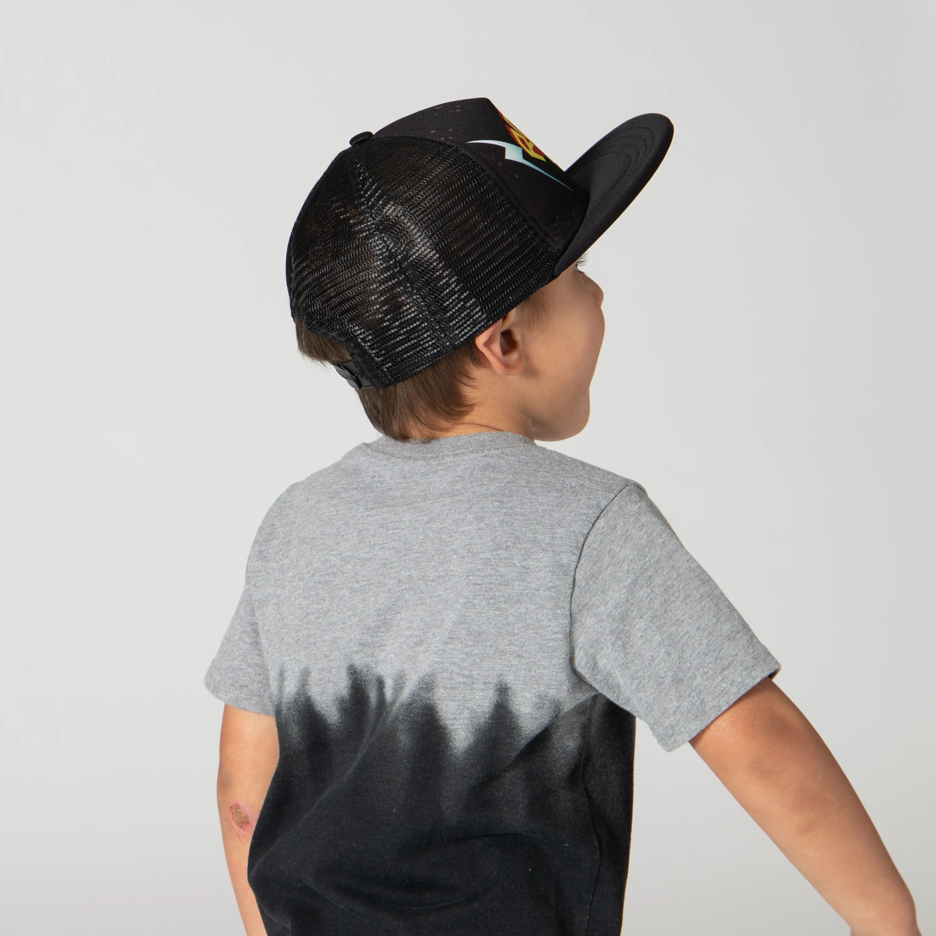 Kids "Rock Star" Cut & Sew Foam & Mesh Trucker