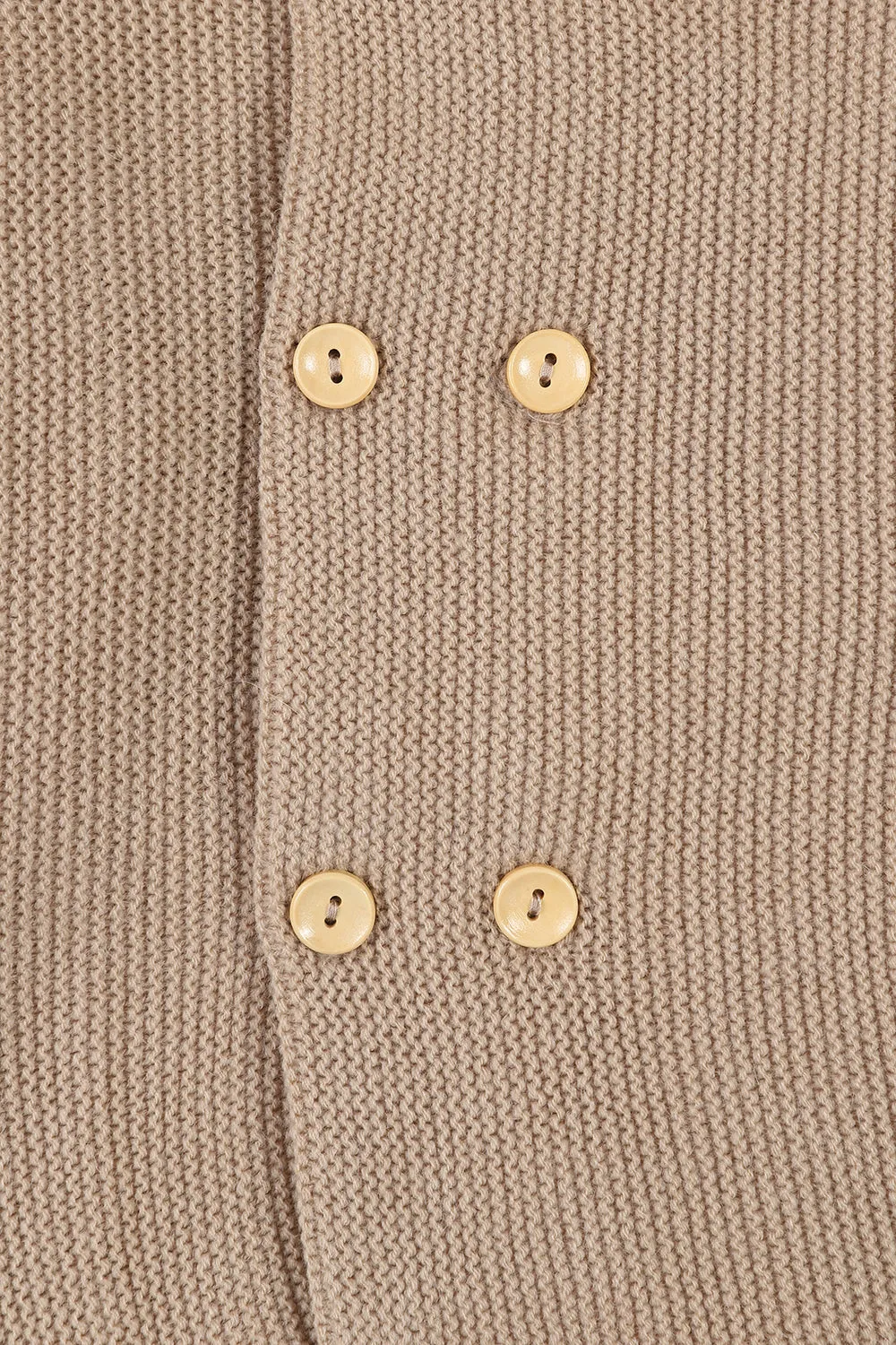 Knitted pramsuit / Cappuccino