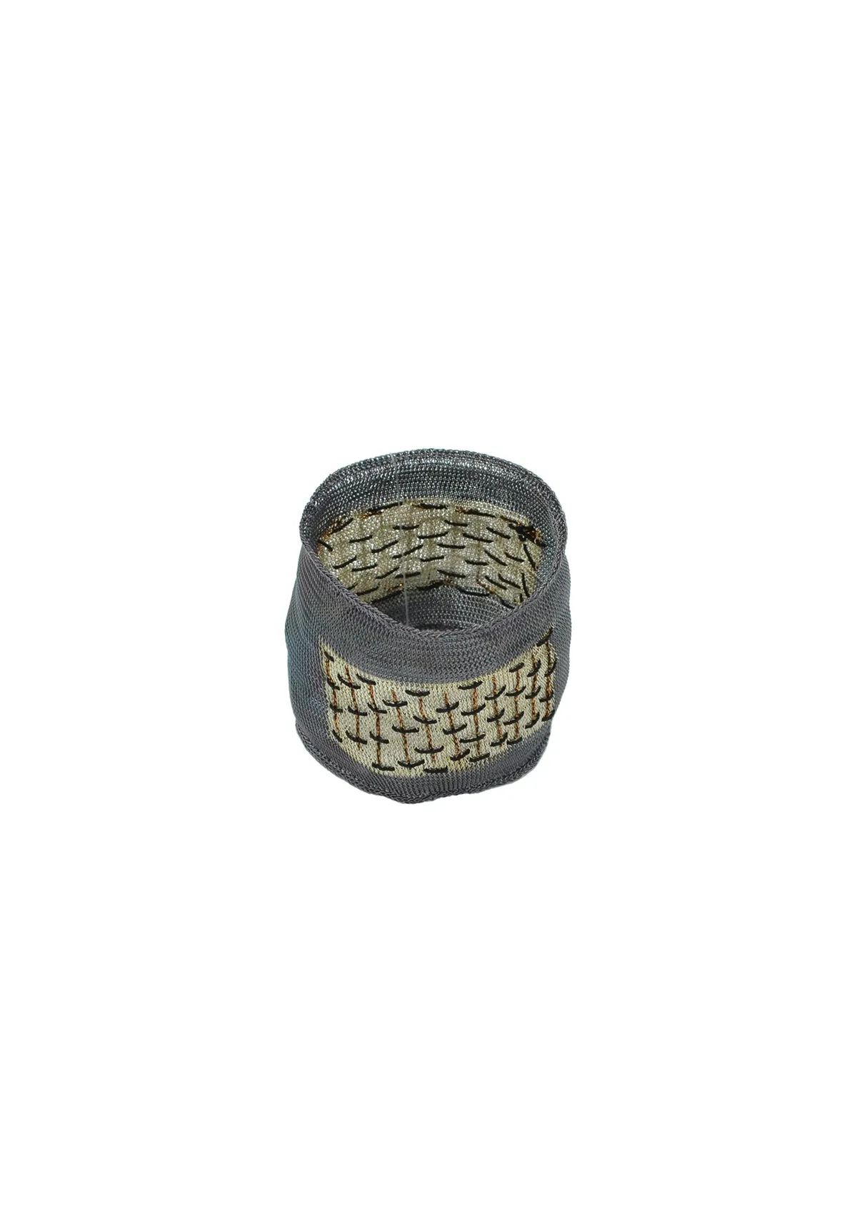 KNITTED STITCH BANGLE