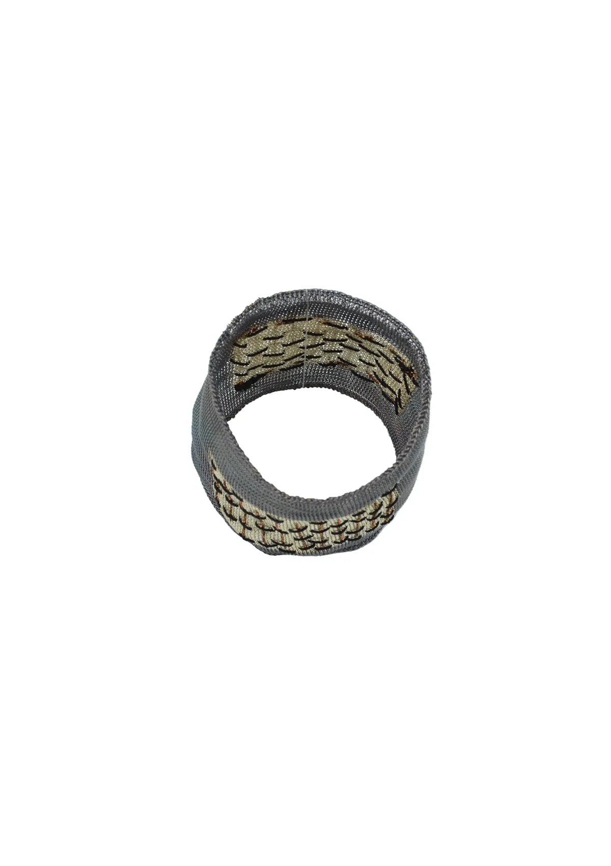 KNITTED STITCH BANGLE