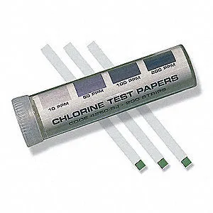 LaMotte High Range Chlorine Test Strips