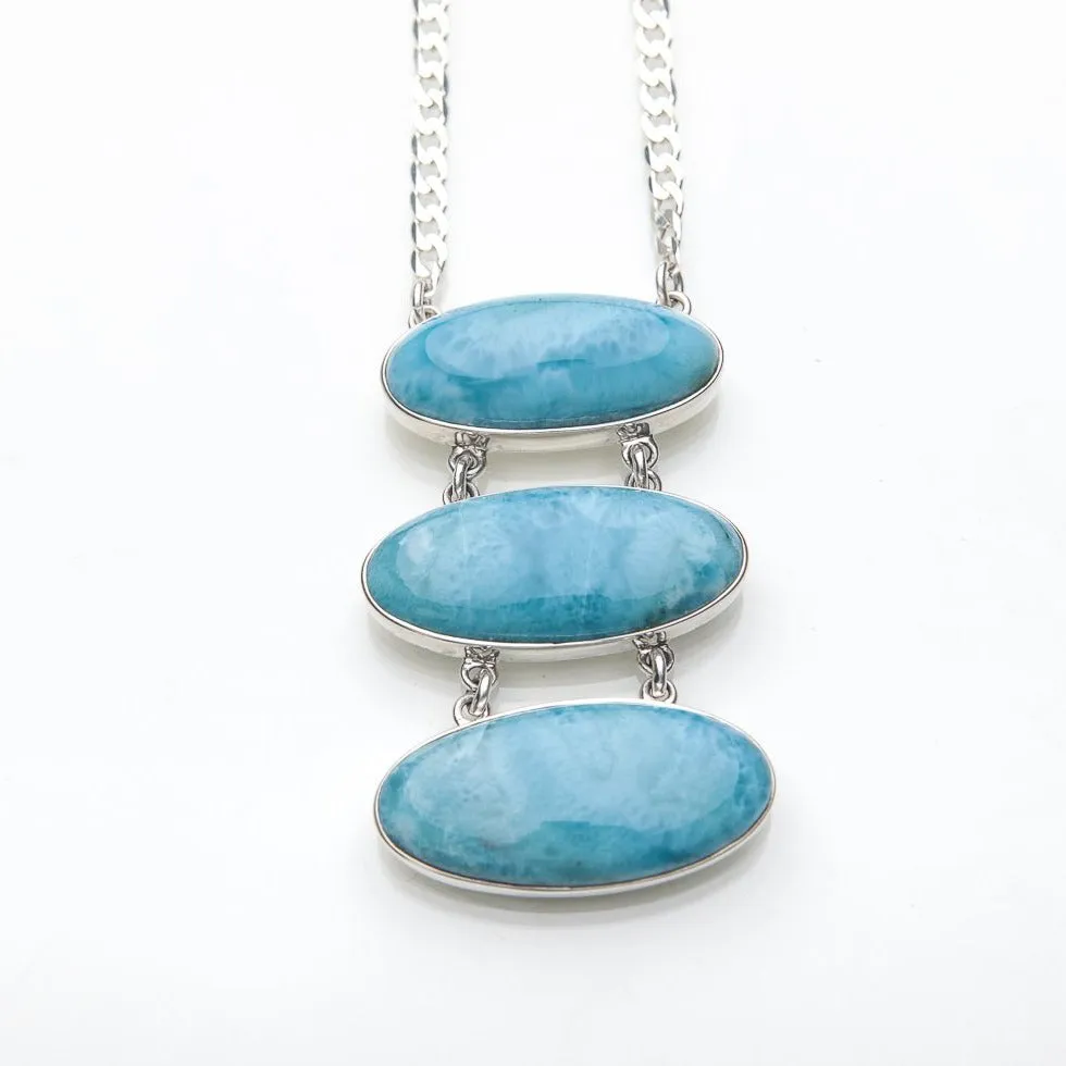 Larimar Necklace Gretta