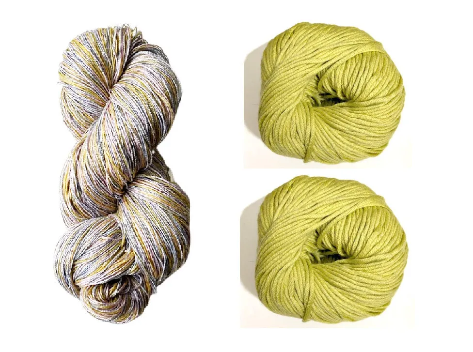 Lemonzest shawl