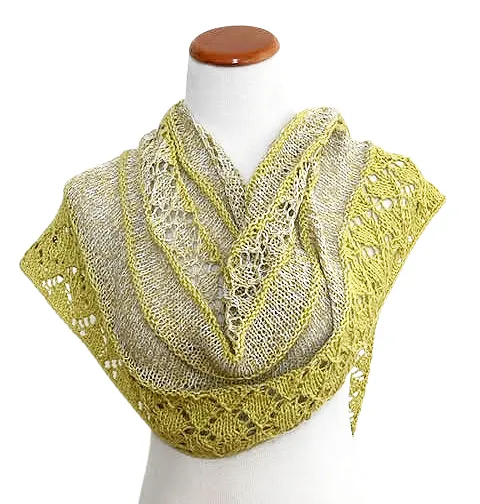 Lemonzest shawl