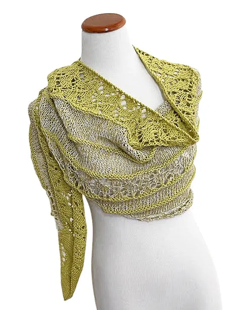 Lemonzest shawl