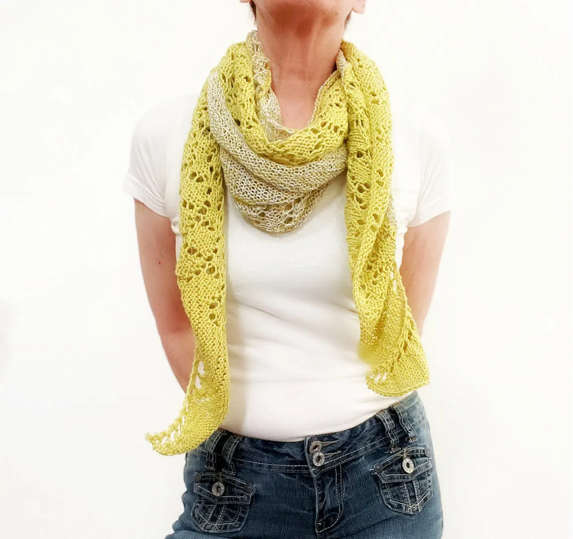 Lemonzest shawl