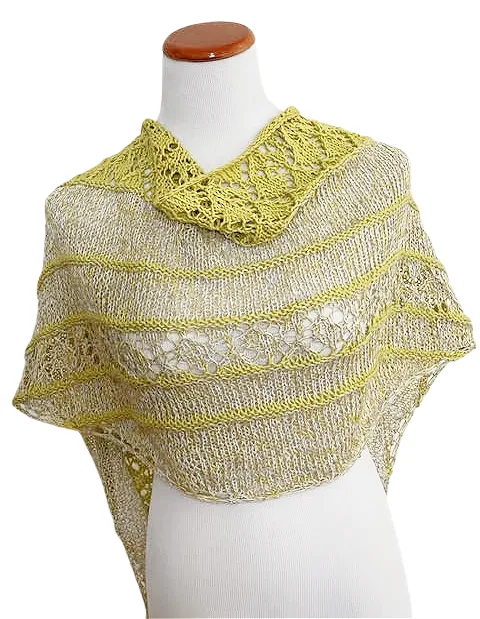 Lemonzest shawl