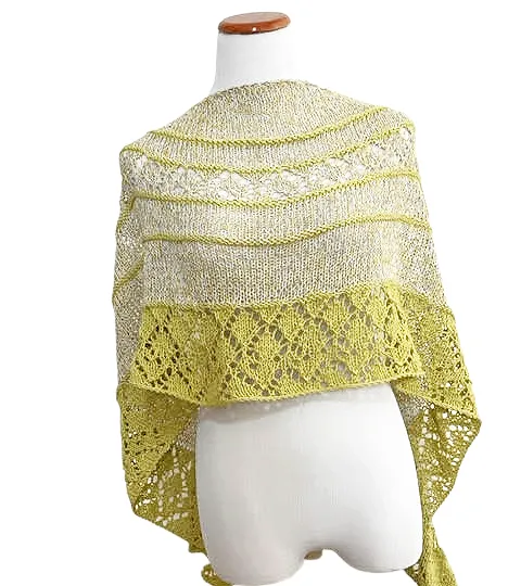 Lemonzest shawl