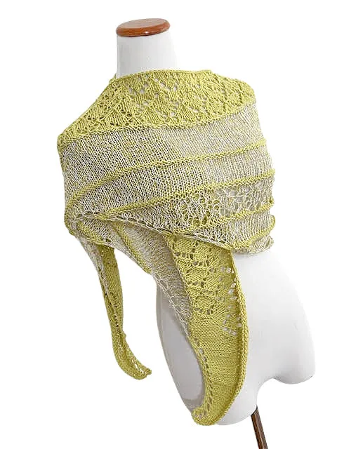Lemonzest shawl