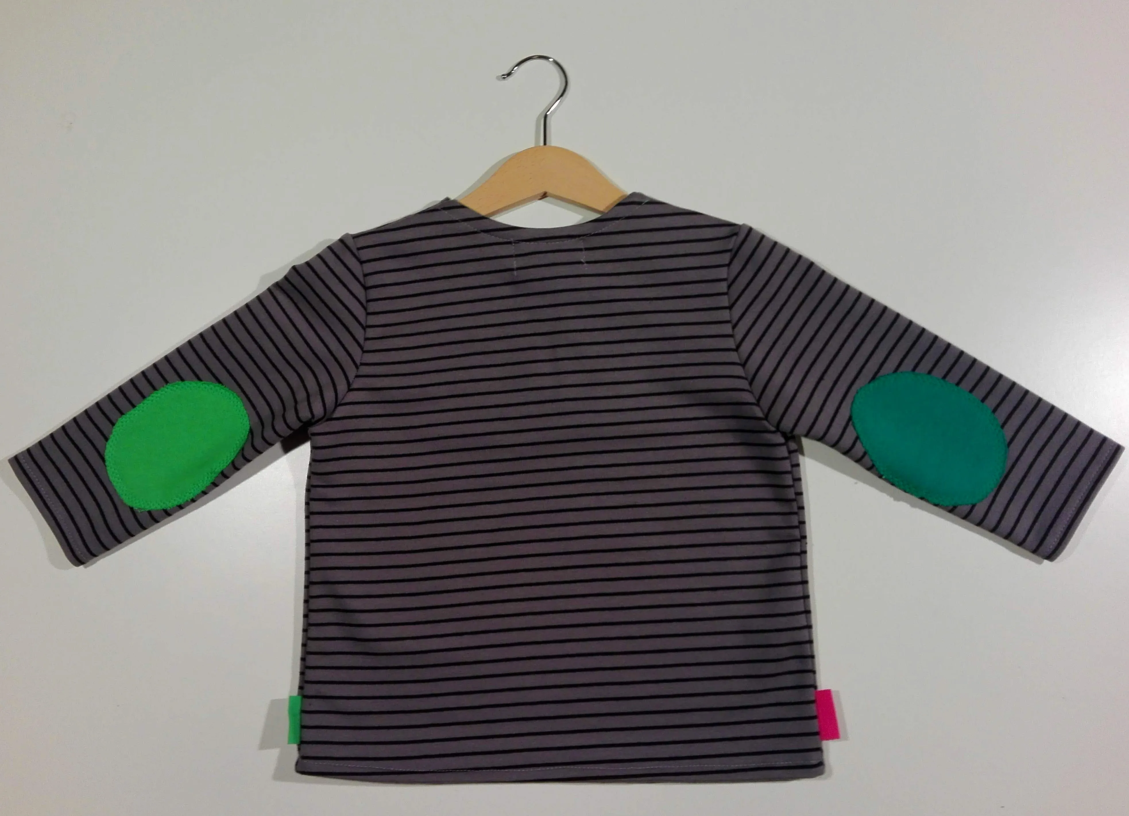 Long-sleeved sweater in cotton (thick)