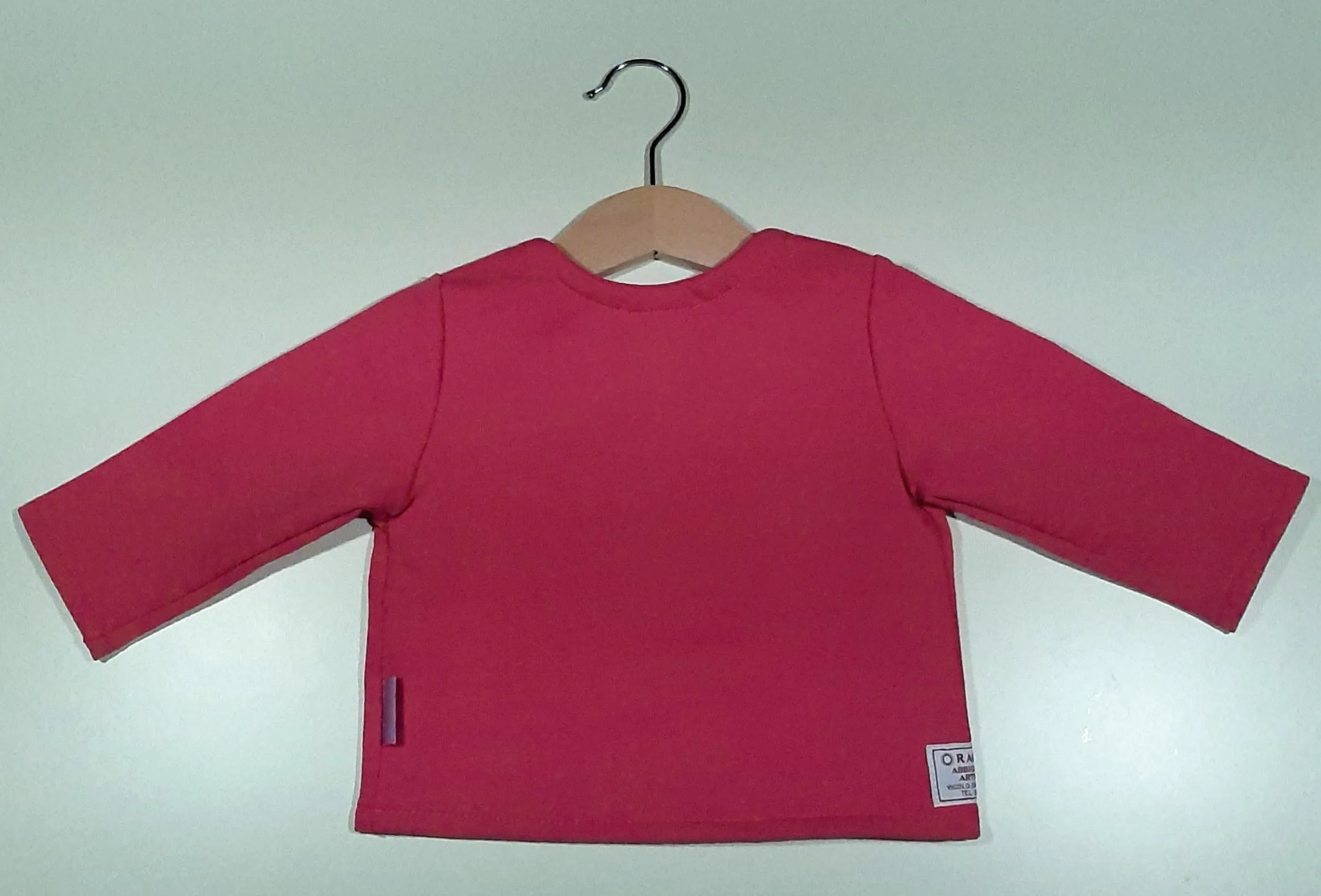 Long-sleeved sweater in cotton (thick)